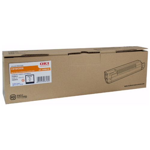 OKI Black Toner Cartridge for C810/830N (8,000 Pages)