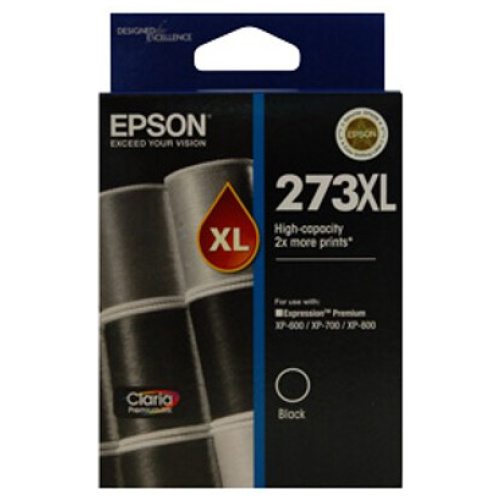 Epson C13T274192 High Capacity Claria Premium Black ink (Yields up to 500 pages)