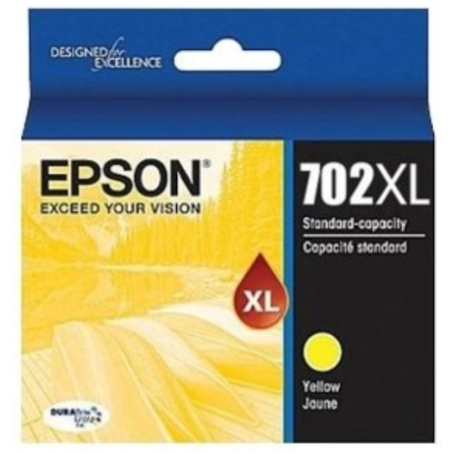 Epson C13T345492 High Yield 702XL Yellow Ink DURABrite