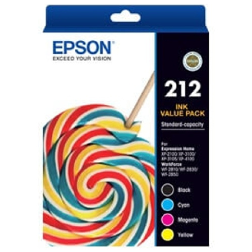 Epson C13T02R692 212 Standard Capacity Value Pack