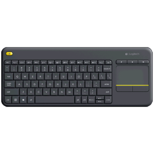 Logitech 920-007165 K400 Plus Wireless Touch Keyboard - Black (920-007119)