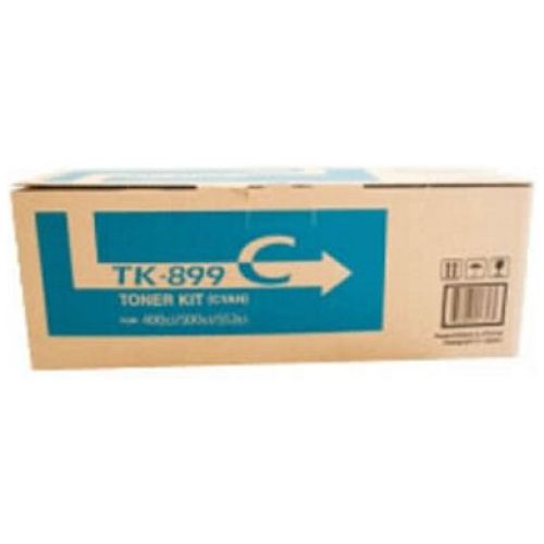 Kyocera TK-899C Cyan Toner Kit (6,000 pages)