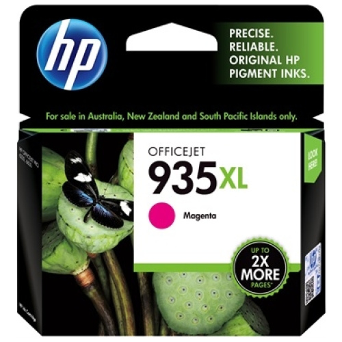 HP C2P25AA #935 XL High Yield Magenta Ink Cartridge (825 page yield)