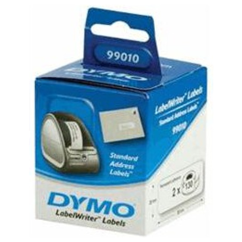DYMO( SD99010/S0722370) Standard Address, Paper 28mm x 89mm, 2 Rolls/Box, 130 Labels/Roll