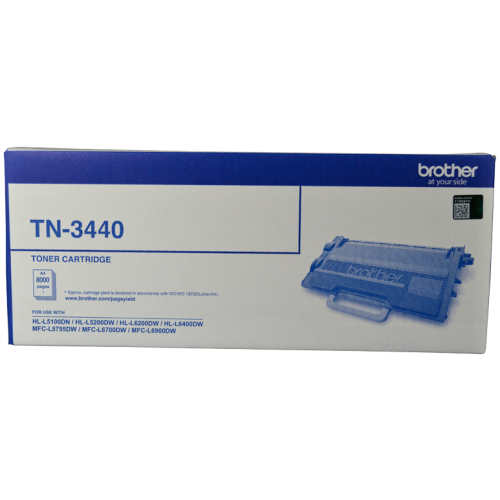 Brother TN-3440 Toner Cartridge, 8,000 Yield