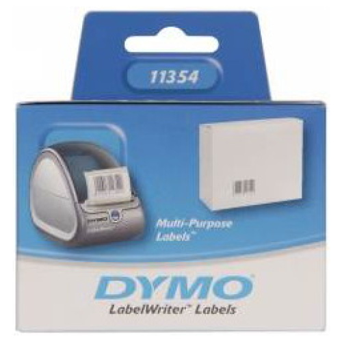 DYMO (SD11354/S0722540) Multi-purpose, Paper/White 57mm x 32mm, 1 Roll/Box, 1000 Labels/Roll