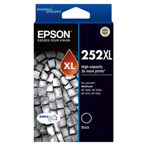 Epson C13T253192 252XL High Capacity Black Ink Cartridge