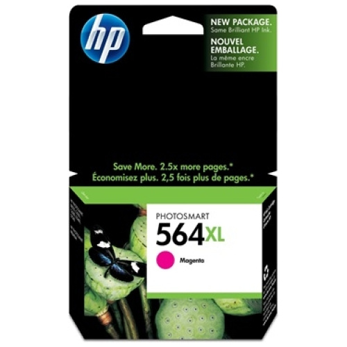 HP CB324WA #564XL High Yield Magenta Ink Cartridge (750 page yield)