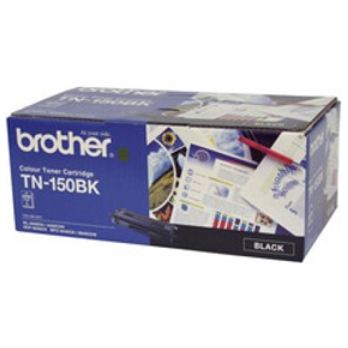 Brother TN-150BK Black Toner Cartridge (2500 Yield)