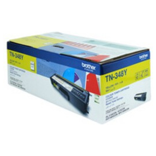 Brother TN-348Y Yellow Toner Cartridge (6,000 Yield @ 5%)