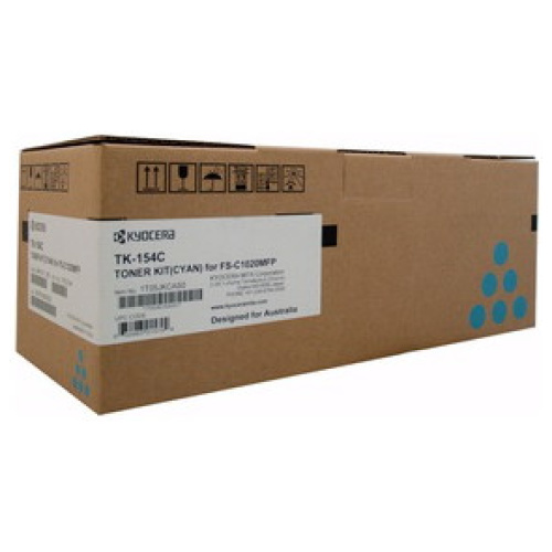 Kyocera Cyan Toner Kit to suit FS-C1020MFP (6,500 page Yield)