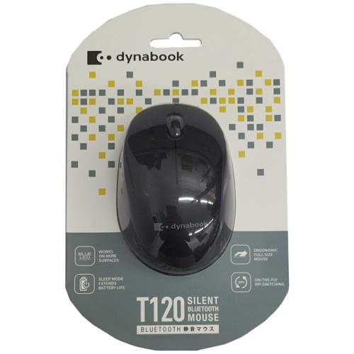 Toshiba Dynabook T120 Bluetooth Optical Mouse, Black