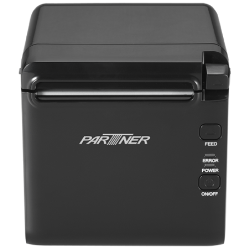 Partner RP-700 Thermal Receipt Printer, USB, Serial, Ethernet - Black