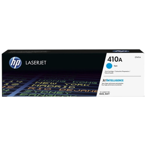 HP CF411A #410A Cyan Toner Cartridge (2,300 Yield)