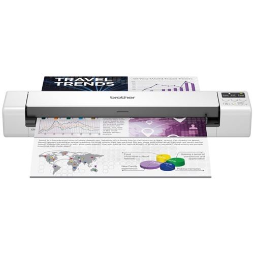 Brother Wireless Mobile Document Scanner, 15ppm Mono & Colour