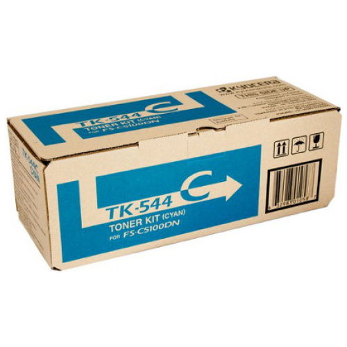 Kyocera TK-544C Cyan Toner Kit for FS-C5100DN (4,000 Yield)