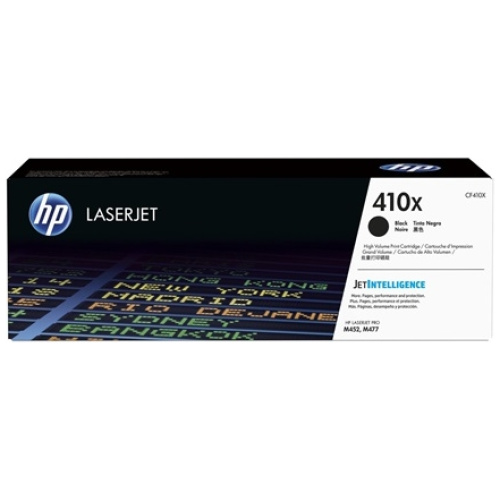 HP CF410X #410X High Yield Black Toner Cartridge (6,500 Yield)