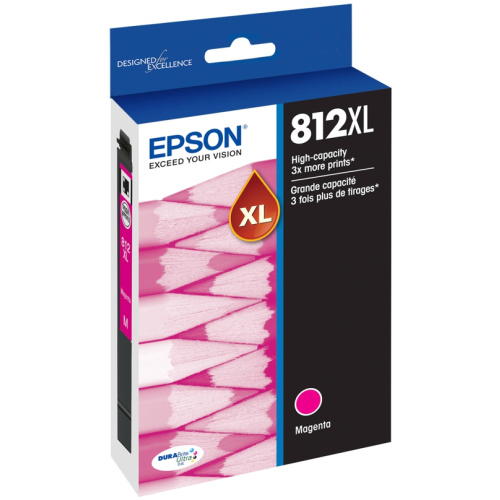 Epson C13T05E392 #812XL - High Capacity Capacity- Magenta Ink Cartridge