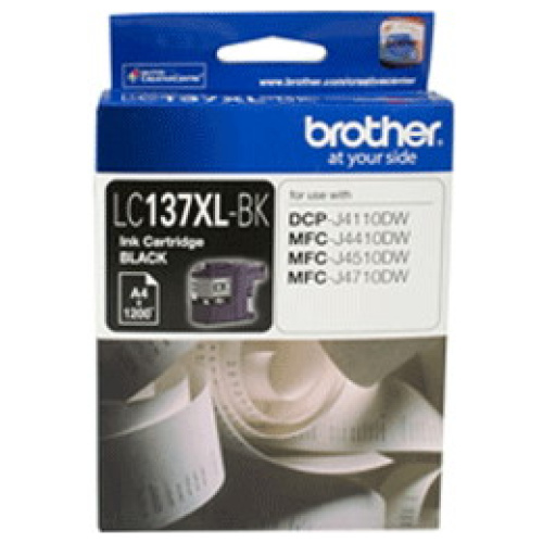 Brother LC-137XLBK High Yield Black Ink Cartridge