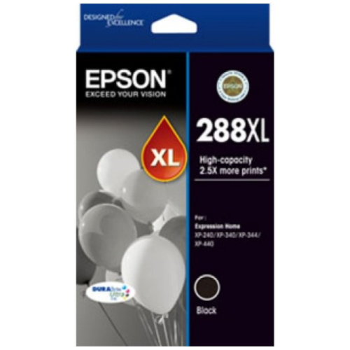 Epson C13T306192 288XL Black DURABrite ink