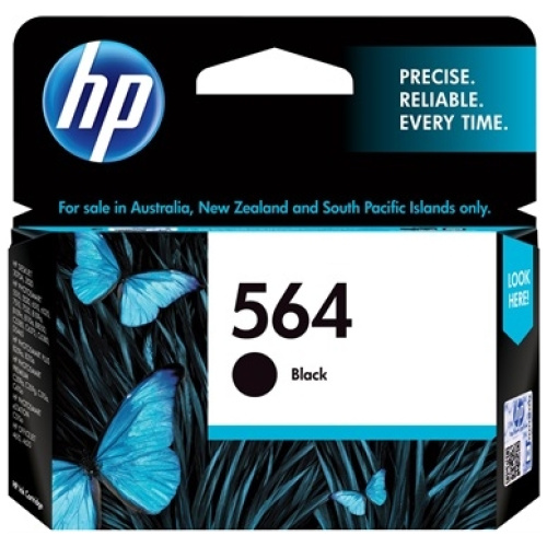 HP CB316WA #564 Black Ink Cartridge (250 page yield)