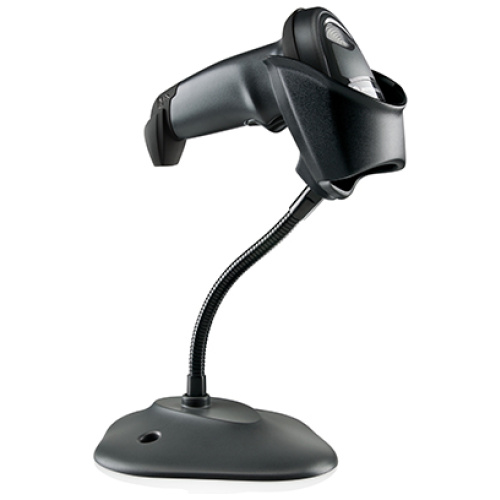 ZEBRA SCANNER KIT LI2208 USB BLACK WITH STAND