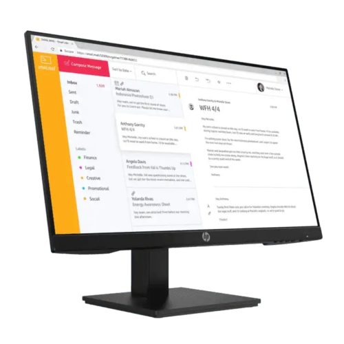 HP MONITOR P24H G5 23.8 INCH STAND BLK
