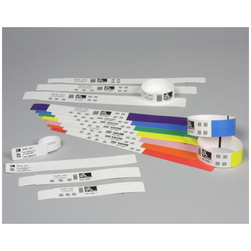 ZEBRA Z BAND DIRECT INFANT SOFT PKT/6 WHITE HC100