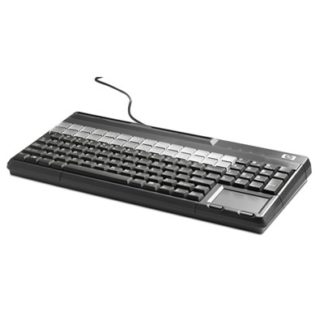 HP KEYBOARD QWERTY W/ T/PAD 28 PROG KEY MSR USB