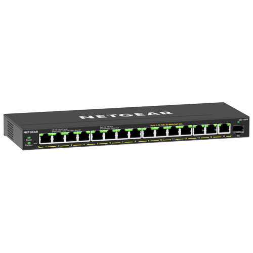 Netgear GS316EPP 16 Port PoE Gigabit Ethernet Plus Switch