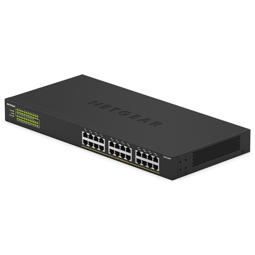 Netgear GS324PP SOHO 24-port High Powered PoE+ Gigabit Unmanaged Switch (380W PoE Budget)