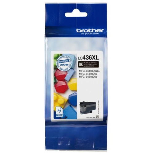 Brother LC-436XLBK Black Ink Cartridge to suit MFC-J6555DWXL - up to 6000 pages