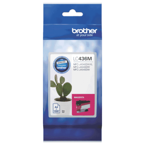 Brother LC-436M Maganta Ink Cartridge to suit MFC-J6555DWXL - up to 1500 pages
