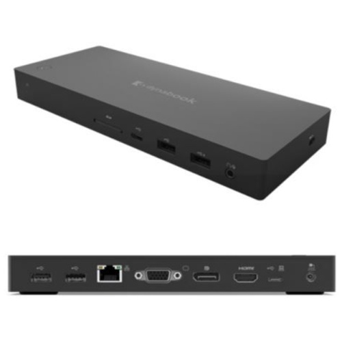 Toshiba Dynabook PA5356A-1PRP USB-C Docking Station, USB-Cx2, USBx4, HDMI, Lan, DP, VGA, 65W, 3 Yr