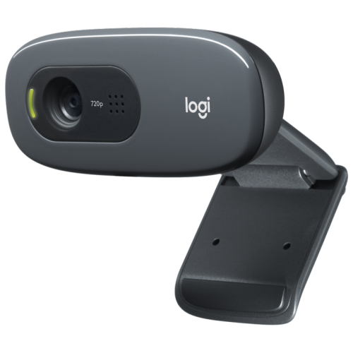 Logitech 960-000584 C270 HD Webcam, USB, 1.5m Cable