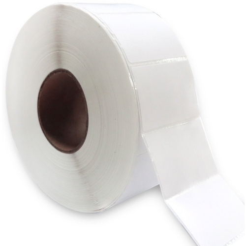 40mm X 30mm Plain Paper - Transfer Labels Permanent  - 2,000 per Roll - 25mm Core