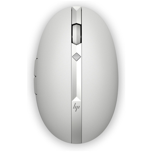 HP 3NZ71AA Spectre Wireless Bluetooth Rechargeable Mouse, Silver