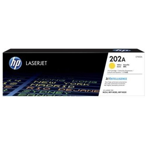 HP CF502A #202A Yellow Toner Cartridge