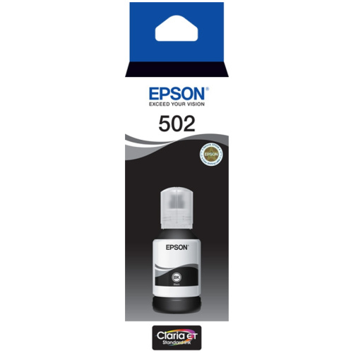 Epson C13T03K192 (T502) Black Ink Bottle