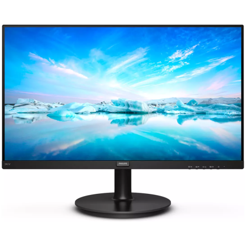 Philips 241V8B 23.8" FHD IPS Monitor, 1920x1080, VGA, HDMI, 4ms, 100HZ, Tilit