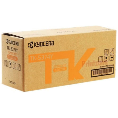 Kyocera TK-5374Y Yellow Toner Kit (5,000 Yield)