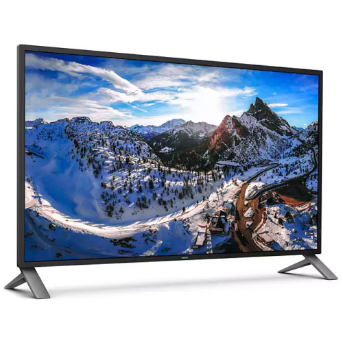 Philips 438P1 P-Series 43" UHD IPS, VGA, HDMIx2, DPx2, USBx4, Speakers, VESA