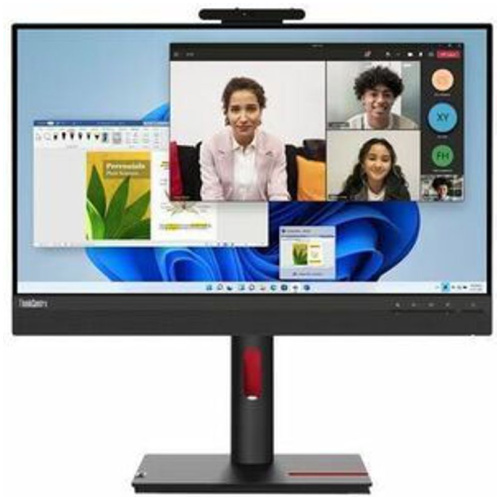 Lenovo Tiny-In-One 23.8" WLED FHD Monitor,HDMI DP,USB,H,Pivot,Tilt, Spkrs,Webcam