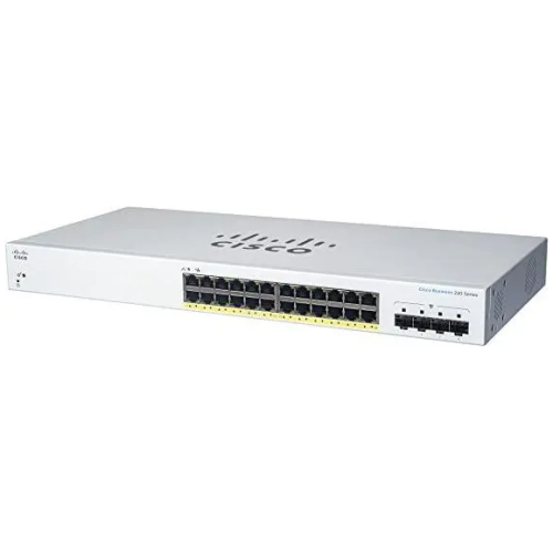 Cisco CBS220-24P-4G-AU CBA220 Smart 24-Port Etherenet POE Switch, 4xSFP