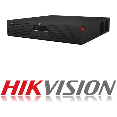 Hikvision 64ch M-Series NVR, 400Mbps, 8K, VGA/HDMI, 8 Bay, 3RU, No HDD
