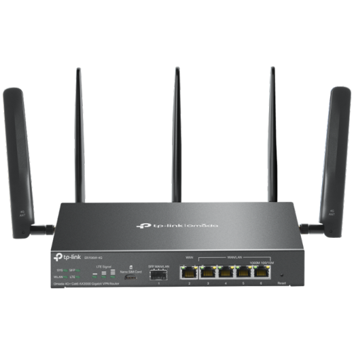 TP-Link ER706W-4G Omada 4G+ Cat6 AX3000 Gigabit VPN Router