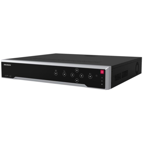Hikvision 32ch M-Series 16 PoE NVR, 320Mbps, 8K, 4 Bay, 1.5RU, 4TB