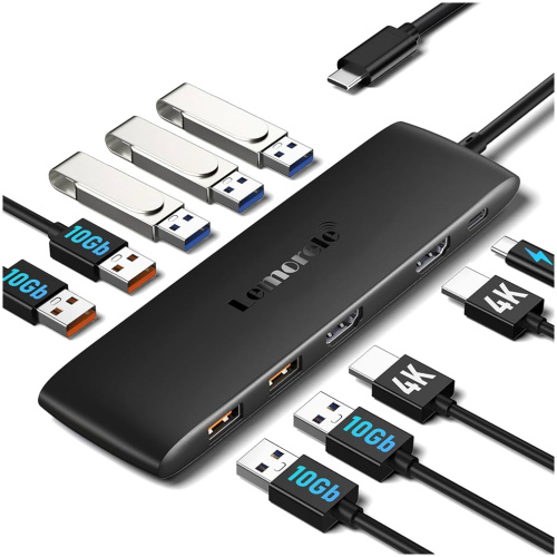 Lemorele TC300 10-in-1  USB-C Hub