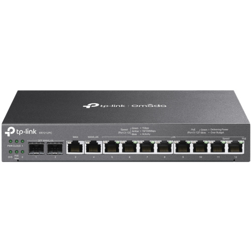 TP-Link Omada 3-in-1 VPN Router 8xPOE+ Ports, 4xWAN Ethernet