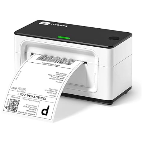 MUNBYN ITPP941BP 4" DT BT LABEL PTR  WHITE